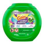 Gain Flings Super Fresh 3-in-1 with Febreze and Oxi Odor Defense Liquid Laundry Detergent Pacs