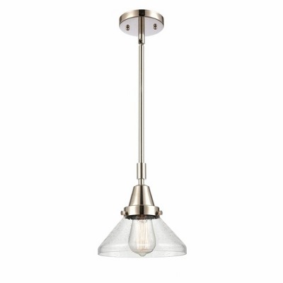 Caden - 1 Light Stem Hung Mini Pendant In Industrial Style-9.13 Inches Tall and 8 Inches Wide