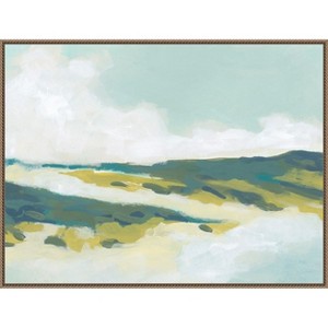 Amanti Art Hillside Swath II by June Erica Vess Framed Canvas Wall Art - 1 of 4