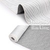 Acekool 10x13 Neutral Grey Abstract Rug, Non Slip Low Pile, Indoor Contemporary Carpet for Home & Office - 2 of 4