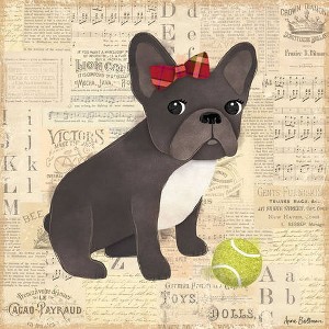 Oopsy Daisy's Frenchie Girl Canvas Wall Art - Size 10x10 - 1 of 1