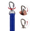 Unique Bargains Dog Car Seatbelt 45.28"-70.08" Shock Absorbing with 2 Padded Handle Metal Carabiner Clip for Medium Large Dogs - 3 of 4