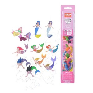 Wild Republic Nature Tube Mermaid Figurines, 10 Pieces - 1 of 1