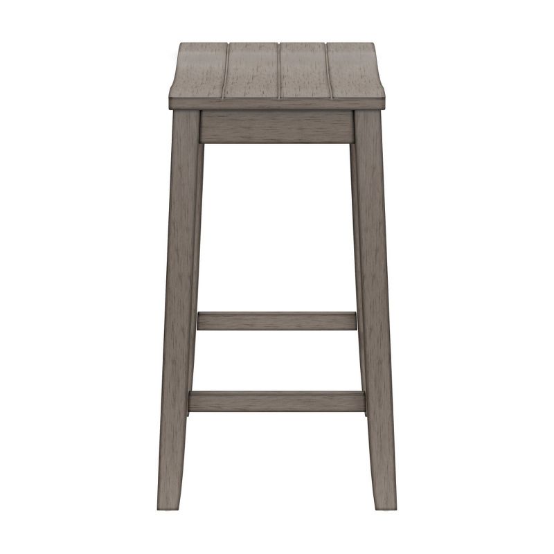 Fiddler Backless 24&#34; NonSwivel Counter Height Barstool Aged Gray - Hillsdale Furniture, 6 of 13