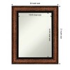 Amanti Art Vogue Petite Bevel Bathroom Wall Mirror - 4 of 4
