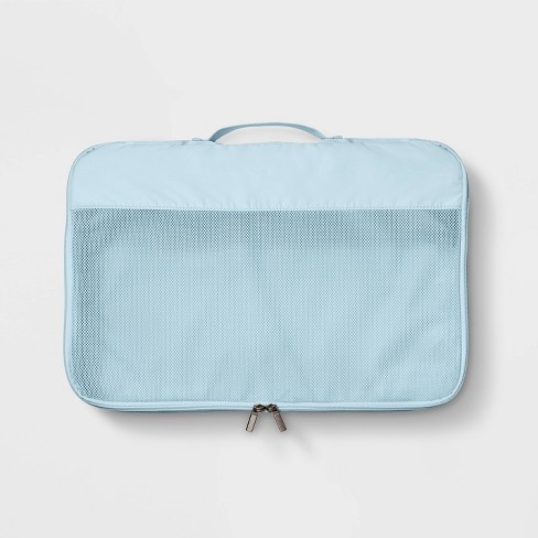 Extra Large Packing Cube & Clear Pouch Set Muddy Aqua - Open Story™ : Target