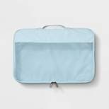 Large Packing Cube & Clear Pouch Set Muddy Aqua - Open Story™
