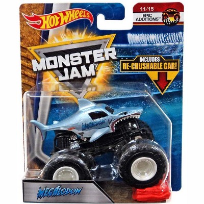 hot wheels monster jam megalodon vehicle