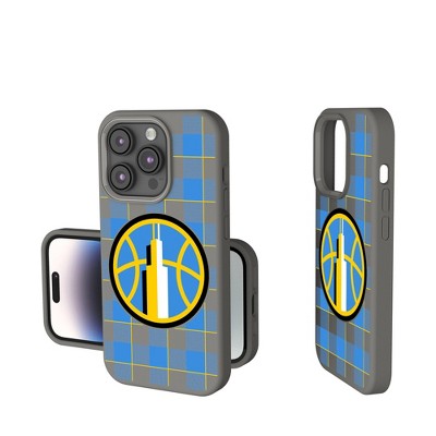 Keyscaper WNBA Plaid Soft Touch Cell Phone Case for iPhone 15