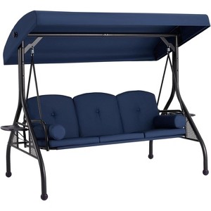 EROMMY 3 Seat Outdoor Porch Swing Chair - 1 of 4