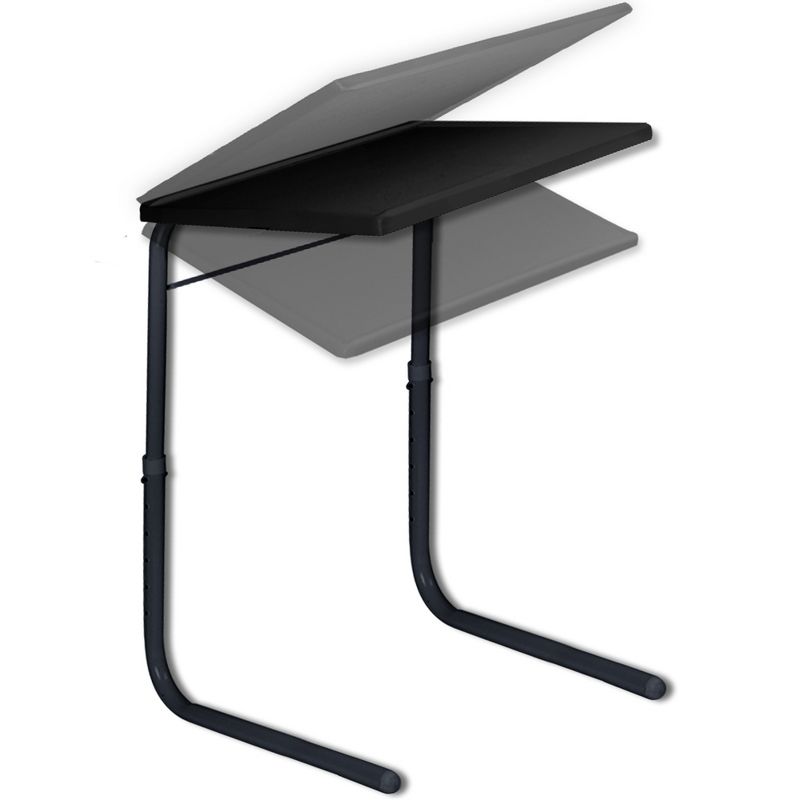 Table Mate Pro Folding Tray Table with Cup Holder and Electronic Device Holder, 2 of 4