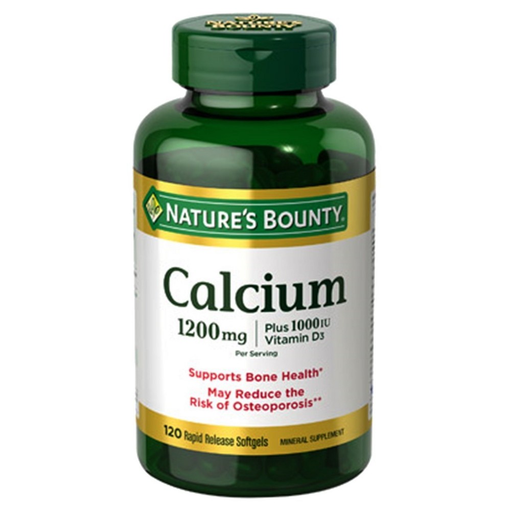 UPC 074312134371 product image for Nature's Bounty Calcium & Vitamin D Dietary Supplement Softgels - 100ct | upcitemdb.com