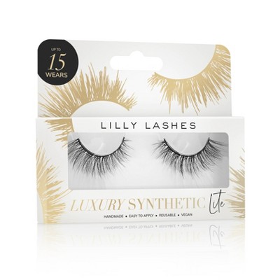 Lilly Lashes Luxury Synthetic Lite False Eyelashes - Classy - 1 Pair