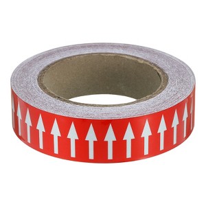 Unique Bargains 360 Degree Visibility Directional Flow Arrow Tape for Pipe Flow Labeling - 1 of 4