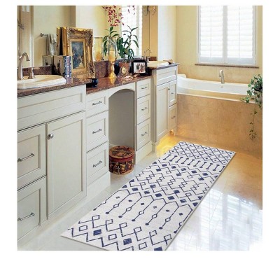 Modern Machine Washable Area Rug For Living Room Non Slip Soft Geometric Carpet For Bedroom Low Pile Non Shedding Stain Resistant Indoor Mat For Kitc