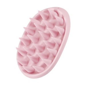 Unique Bargains Travel Size Silicone Scalp Massager Hair Brushes 1 Pc - 1 of 4
