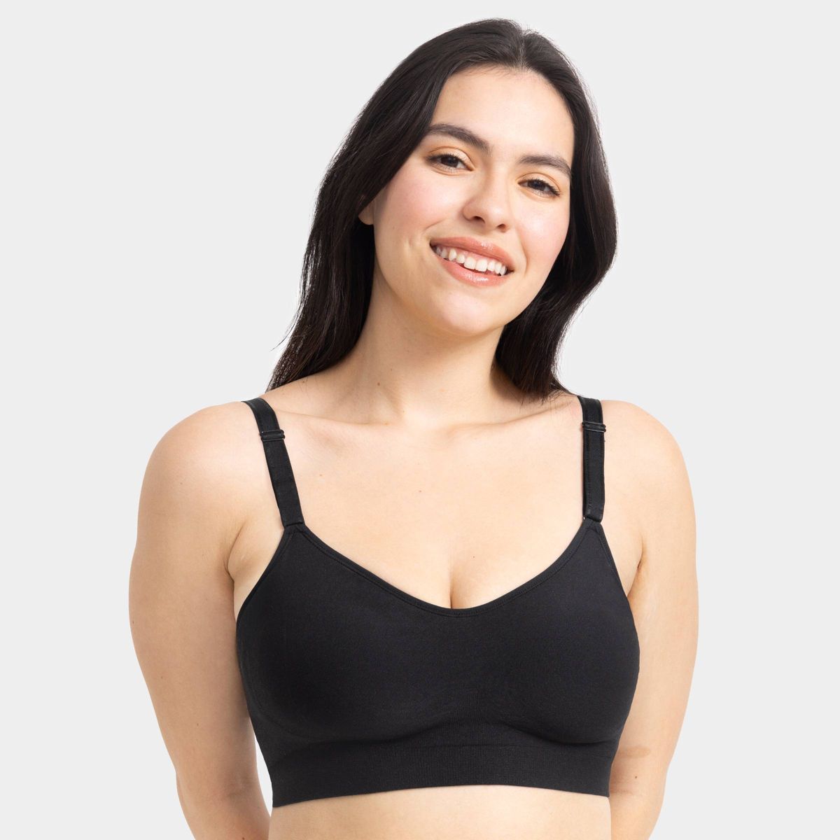 Fruit of the Loom Women's 360° Stretch Seamless Smooth Support Wireless Bra - thumbnail 4