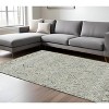 Gray Ivory And Black Wool Argyle Hand Hooked Area Rug - 2 of 4