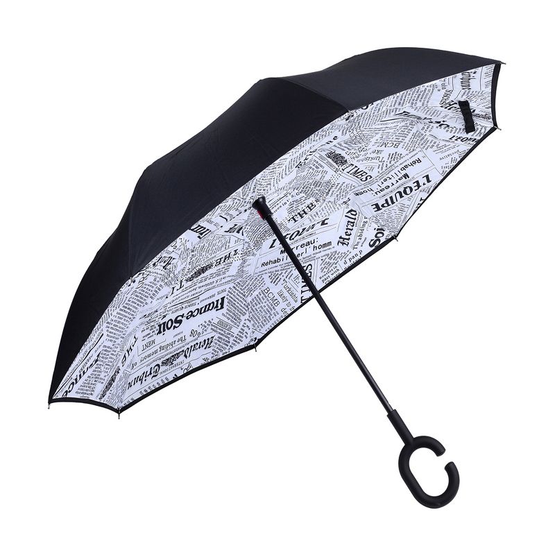 Windproof Inverted Reverse Close Umbrella, 1 of 7
