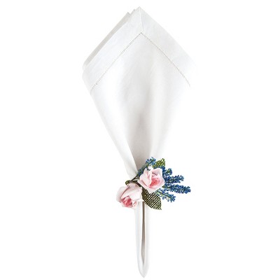 C&F Home Easter Botanical Garden Flower Napkin Ring