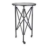 Gilbert Side Table Antique Silver - A&B Home