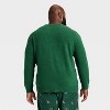 Men's Dalmatian Holiday Matching Family Sweater - Wondershop™ Green - 2 of 4
