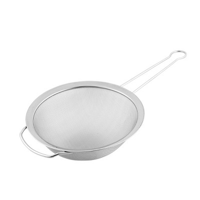 Unique Bargains Kitchenware 5.7 Dia Wire Stainless Steel Colander Spoon  Strainers Silver Tone 1pc : Target