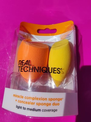 Real Techniques Mcs And Concealer Duo Makeup Sponge : Target