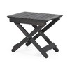 15"D x 22.75"W x 18.25"H Outdoor Folding Wooden Side Table - 3 of 4