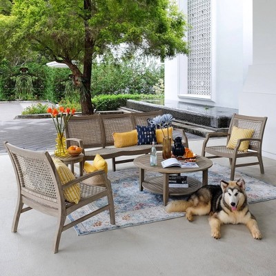 Target best sale outdoor loveseat