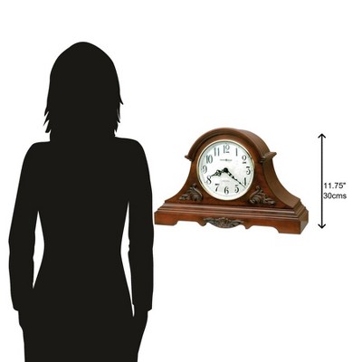 Sheldon Traditional Americana Cherry 18" Quartz Mantel Clock