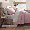 BAGOKIE 7 Pieces Bed in a Bag Comforter Set for All Season - 3 of 4