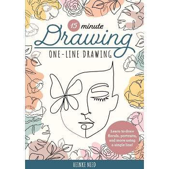 15-Minute Drawing: One-Line Drawing - by  Heinke Nied (Paperback)