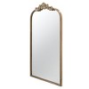 Cesicia 24" x 36" Arch Mirror, Baroque Inspired Wall Decor for Bathroom Bedroom Living Room - 2 of 4