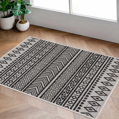 Hauteloom Imboden Black&White Outdoor Rug
