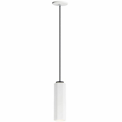 ET2 Lighting Allen 1 - Light Pendant in  White/Black