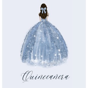 Quinceañera guest book, Mis Quince Anos Guest book, birthday party guest book to sign - by  Lulu and Bell (Hardcover) - 1 of 1