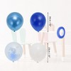 Unique Bargains Latex Party Balloons 10 -12" Round with Ribbon for Party Decorations - 2 of 4
