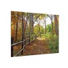 Trademark Fine Art Leslie Montgomery A Stroll Along The Gorge Wood Slat Art - 2 of 4
