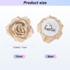 Unique Bargains Handmade Big Rose Flower Brooches and Pins for Women 4.3 Inch 1 Pc - 3 of 4