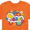 Boys' - Peanuts - Peace Floral & Colorful Woodstock Short Sleeve Graphic T-Shirt - 2 of 4