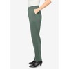 Woman Within Plus Size Tall Straight Leg Ponte Knit Pant - 4 of 4