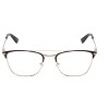 Ernest Hemingway H4850 Designer Acetate Eye Glasses Frame in Gloss Black Silver/Demo Lens 143mm Frame/58mm Lens Width - 2 of 4