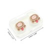 Unique Bargains Contact Lens Case Contact Lens Container Contact Lens Carrier 2.68"x1.77"x1.1" 1 Set - 3 of 4