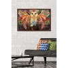 Trends International Jumbie - Owl Framed Wall Poster Prints - 2 of 4