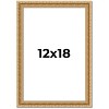 PosterPalooza | Refined Gold Picture Frame - UV Acrylic, Foam Board Backing, Hanging Hardware - 2 of 4