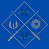 Boy's Star Wars: Obi-Wan Kenobi Vader vs Kenobi Crossed Lightsabers T-Shirt - 2 of 4