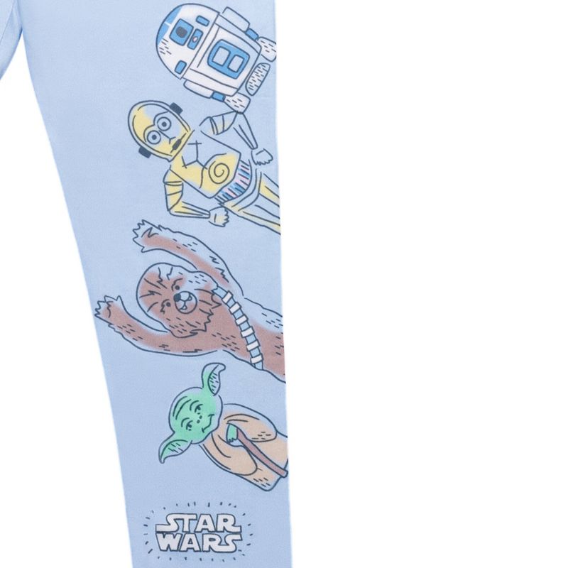 Star Wars C-3PO Princess Leia Chewbacca 3 Pack Leggings , 5 of 8