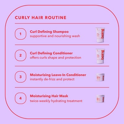 being Major Moisture Leave-In Conditioner - 12oz: For Dry Hair, Deep Hydration, Cream Formula