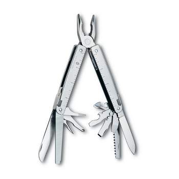 Victorinox Swiss Tool 26 Function Silver Multi-Tool with Nylon Pouch